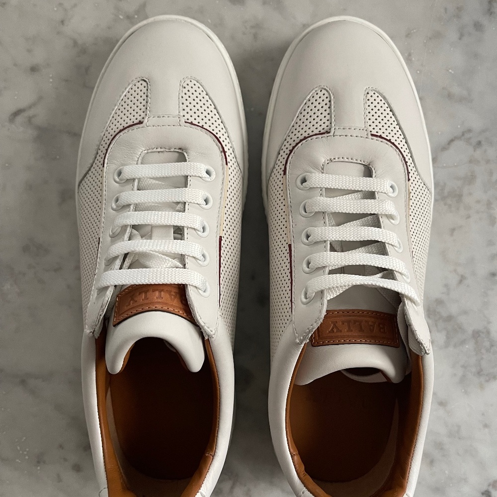 Brand New - Bally Men’s Baxley Sneakers Size 5.5 (Fits 7.5 in Women)